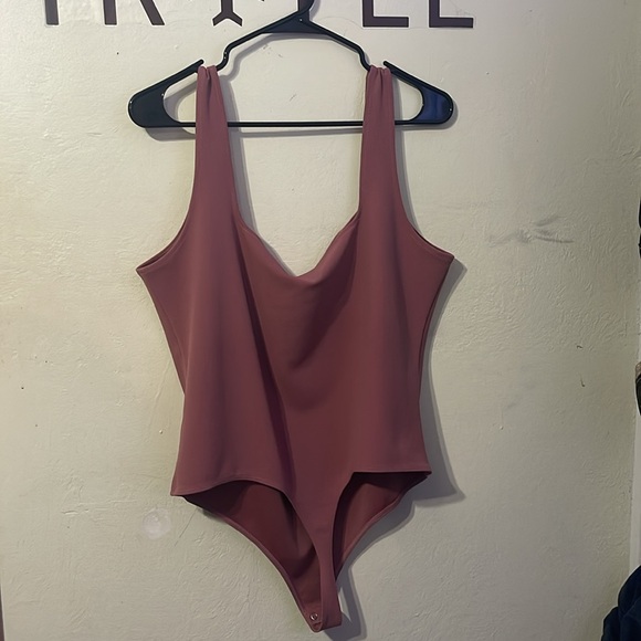 DUSTY ROSE BODYSUIT - Picture 2 of 3